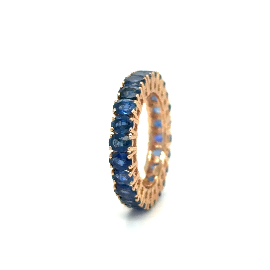 18kt Rose Gold Sapphire Ring