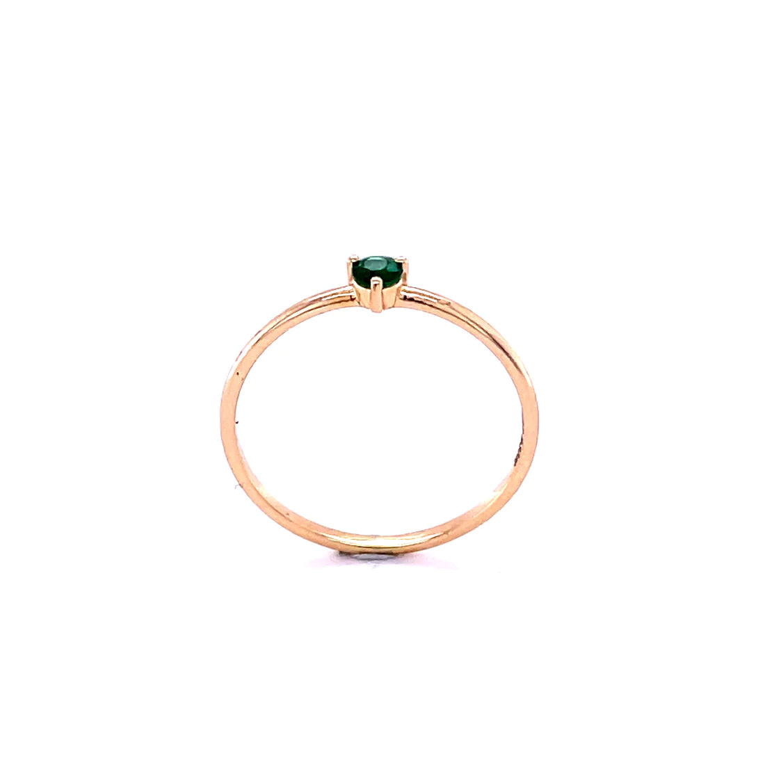 14kt Yellow Gold Emerald Ring