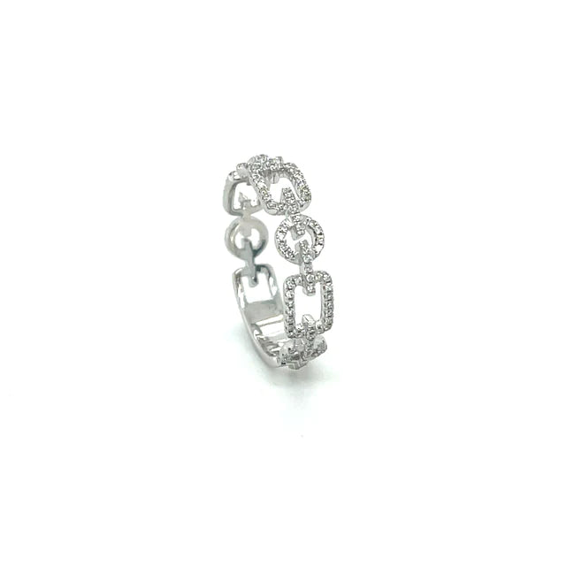 White Gold Diamond Ring