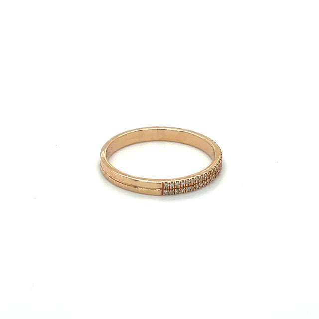 Rose Gold Diamond Ring