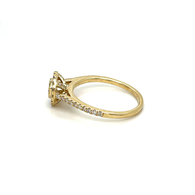 Yellow Gold Diamond Ring