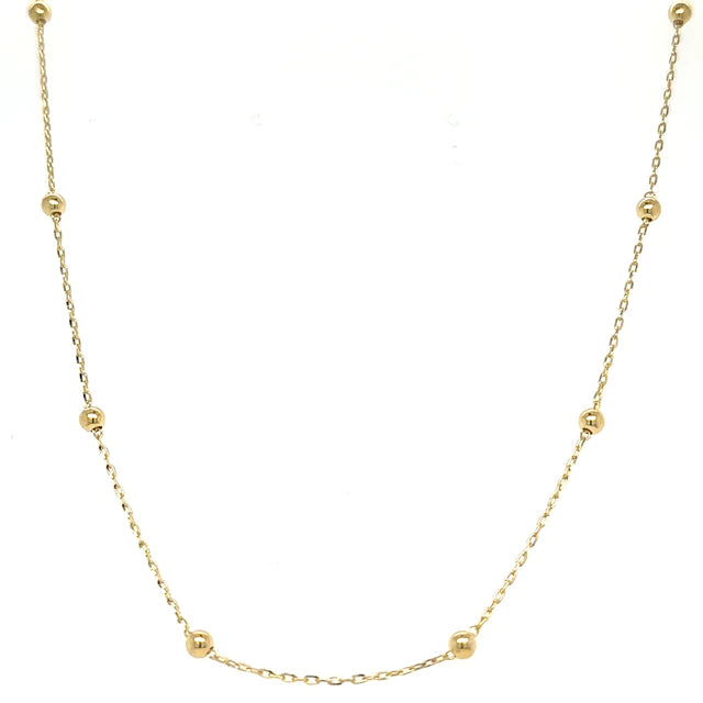 14kt Yellow Gold 16" Necklace