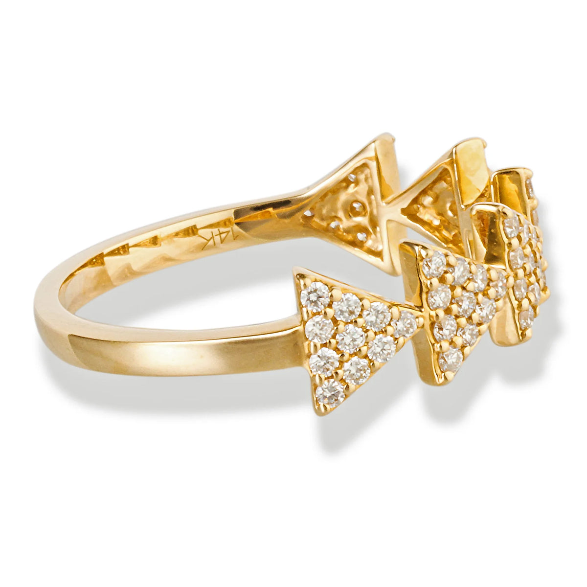 Diamond Triangle Half Band
