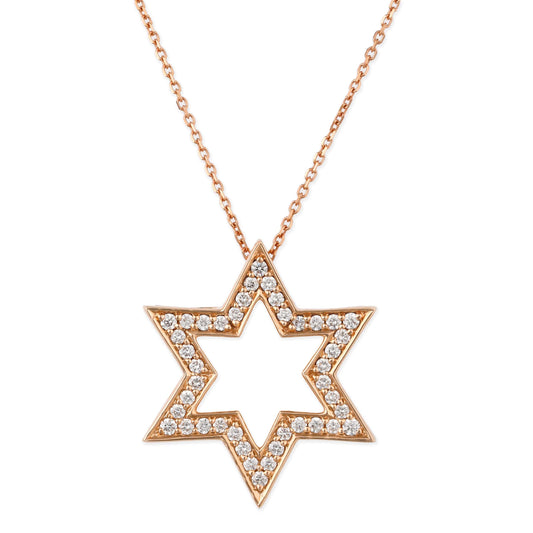 Diamond Big Star Pendant