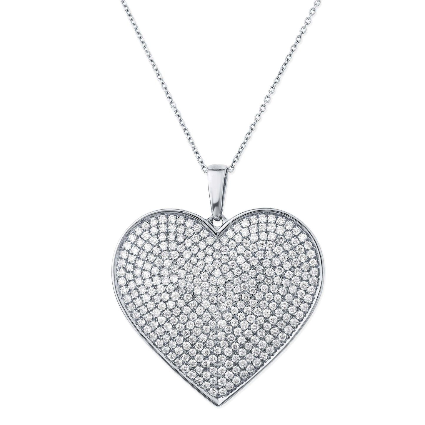 Diamond Big Heart Pendant