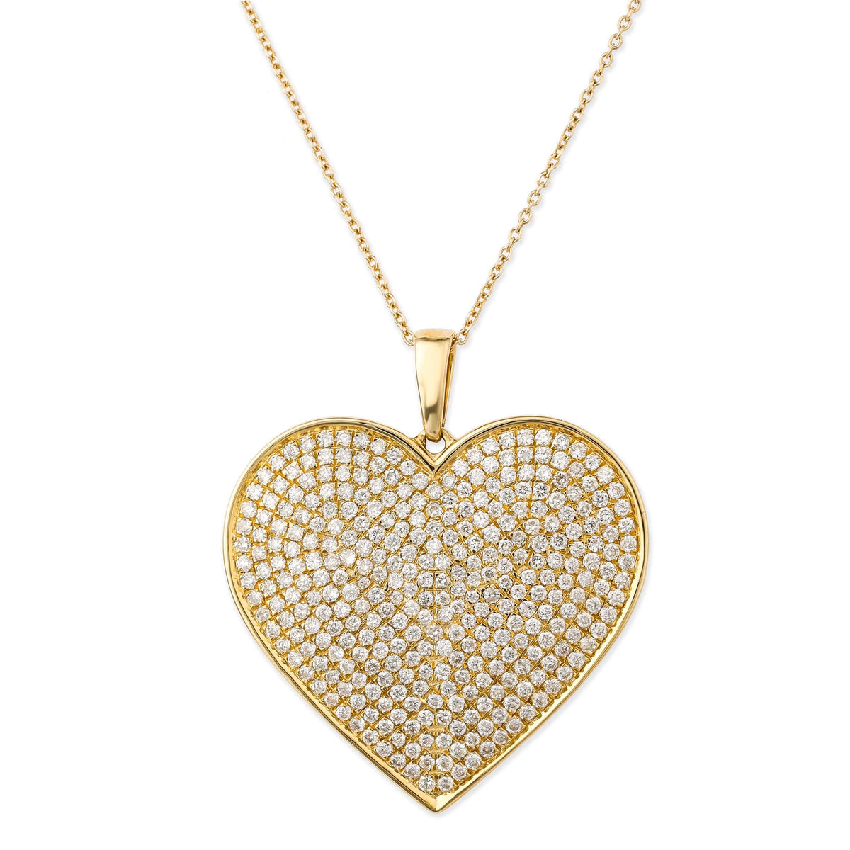 Diamond Big Heart Pendant
