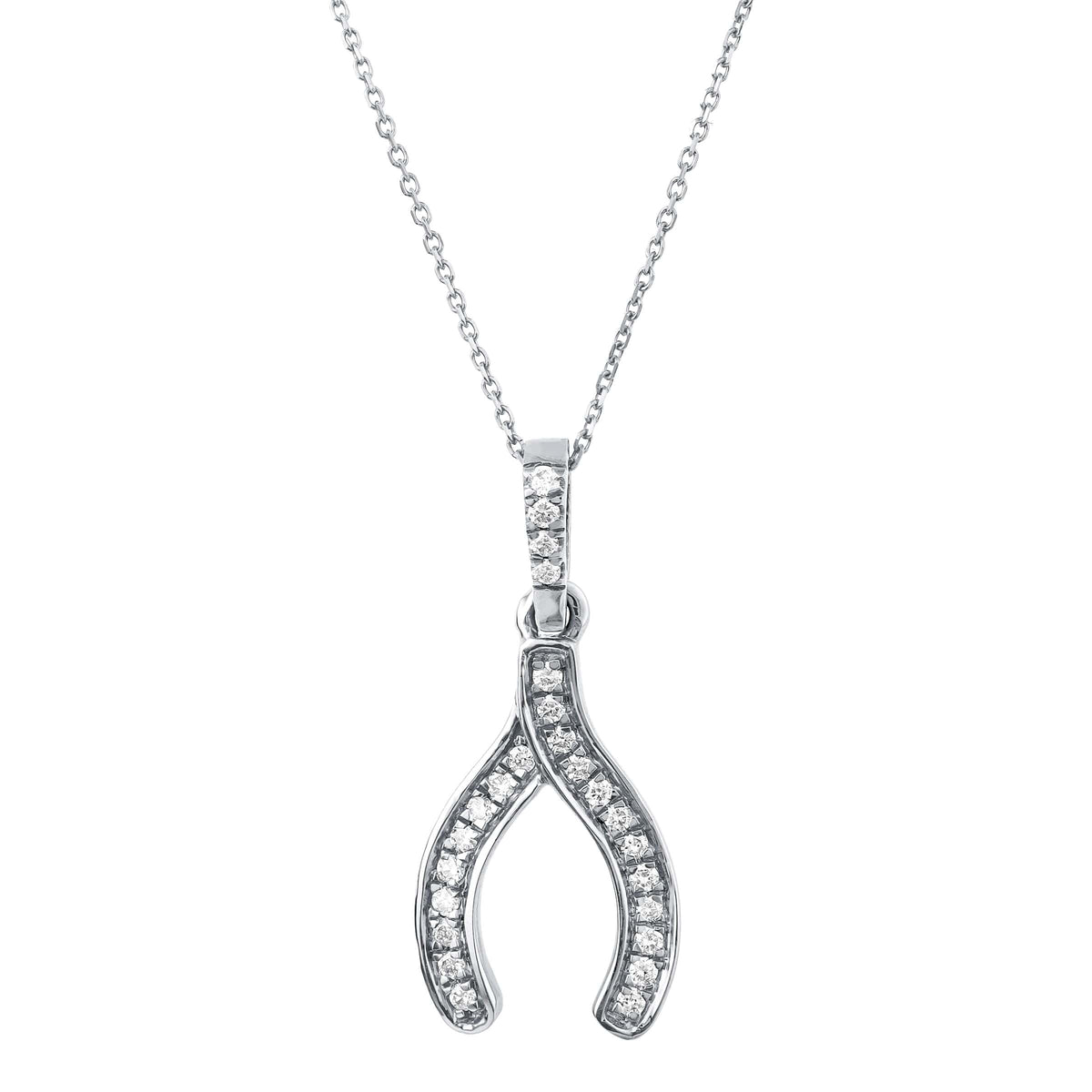 Diamond Horse Shoe Pendant