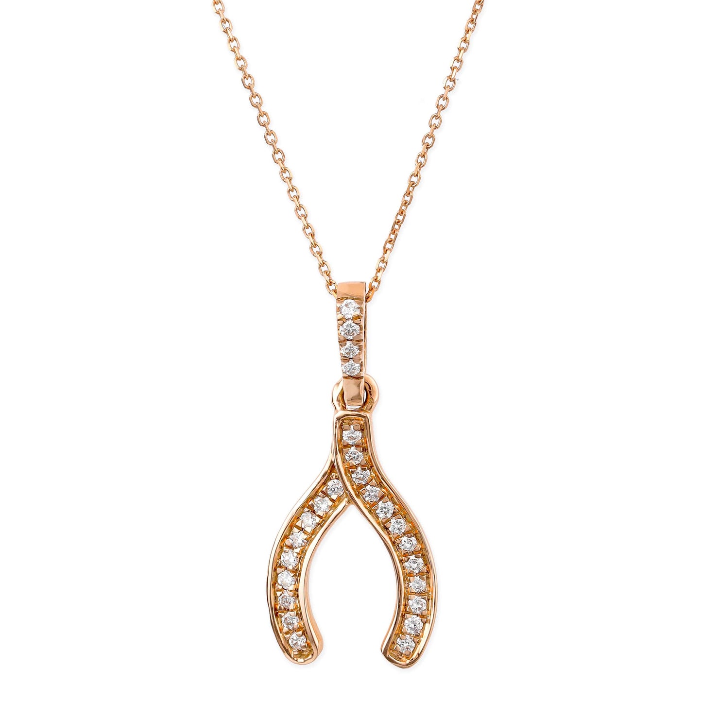 Diamond Horse Shoe Pendant