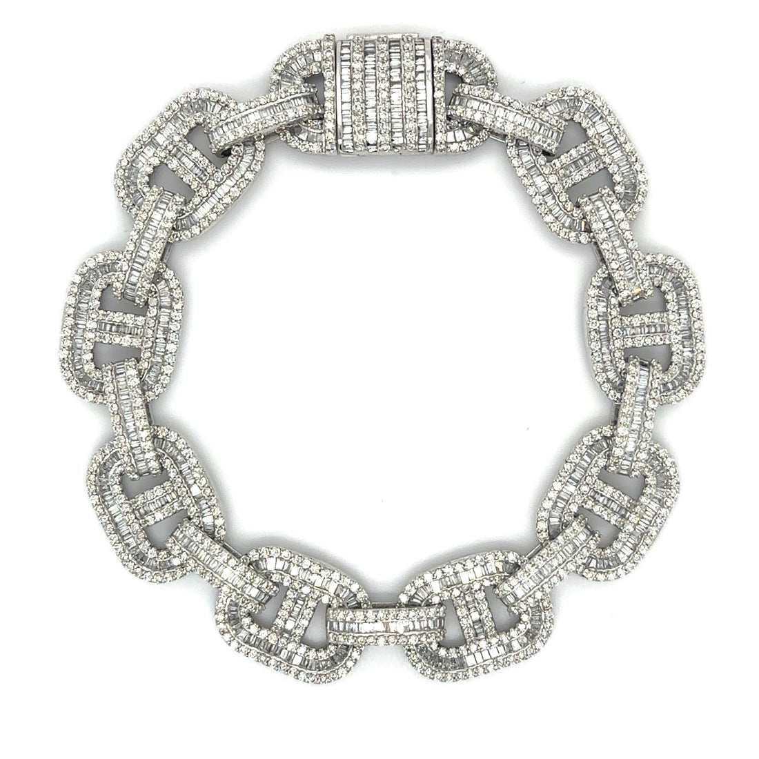 14kt Yellow Gold Diamond Bracelet