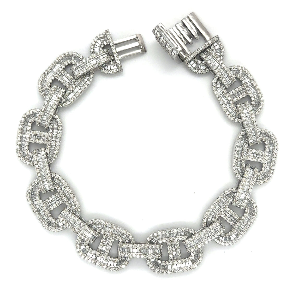 14kt Yellow Gold Diamond Bracelet