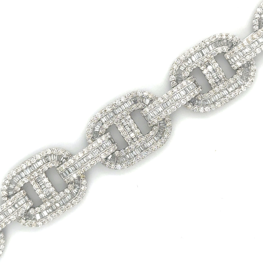 14kt Yellow Gold Diamond Bracelet
