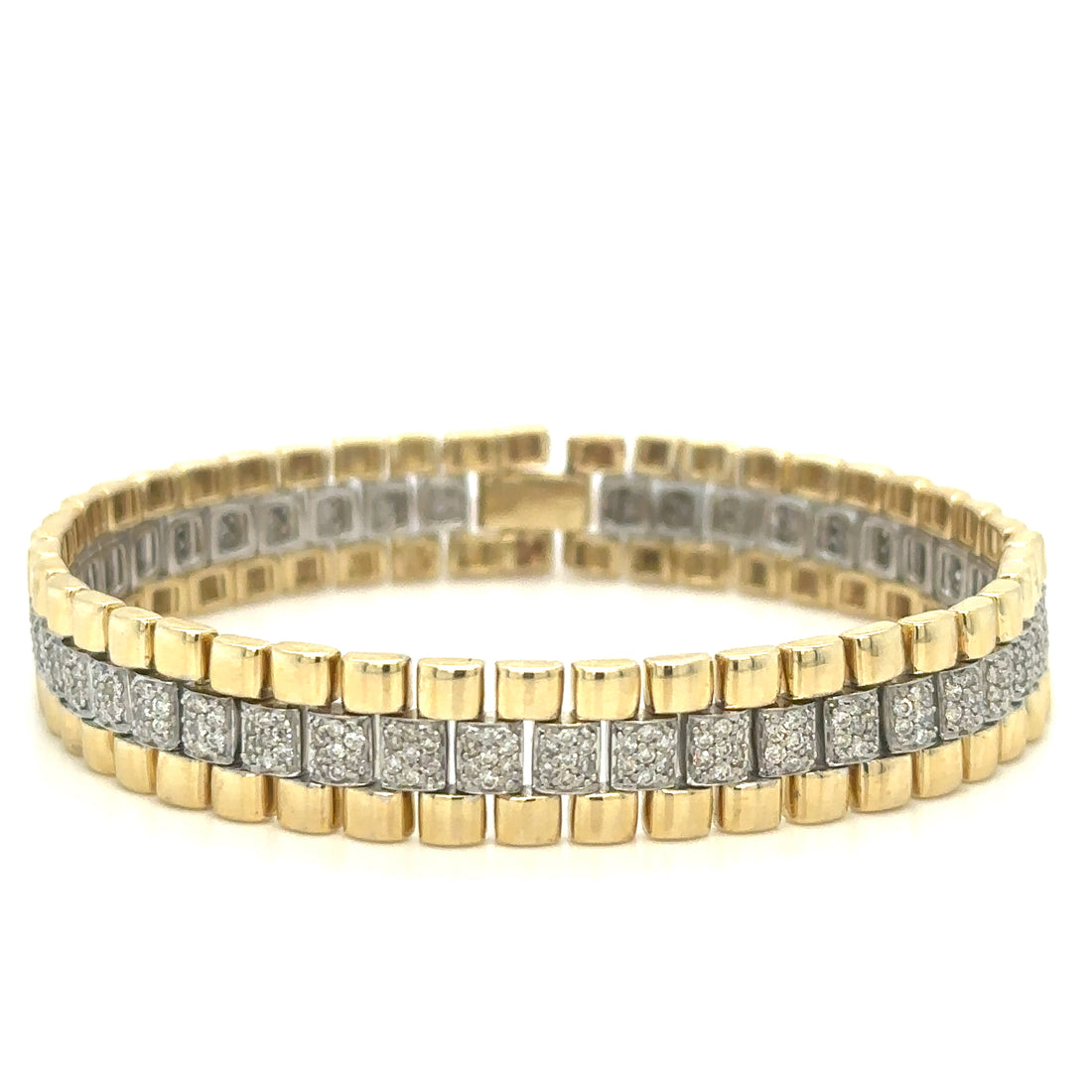 14kt White Gold Diamond Bracelet