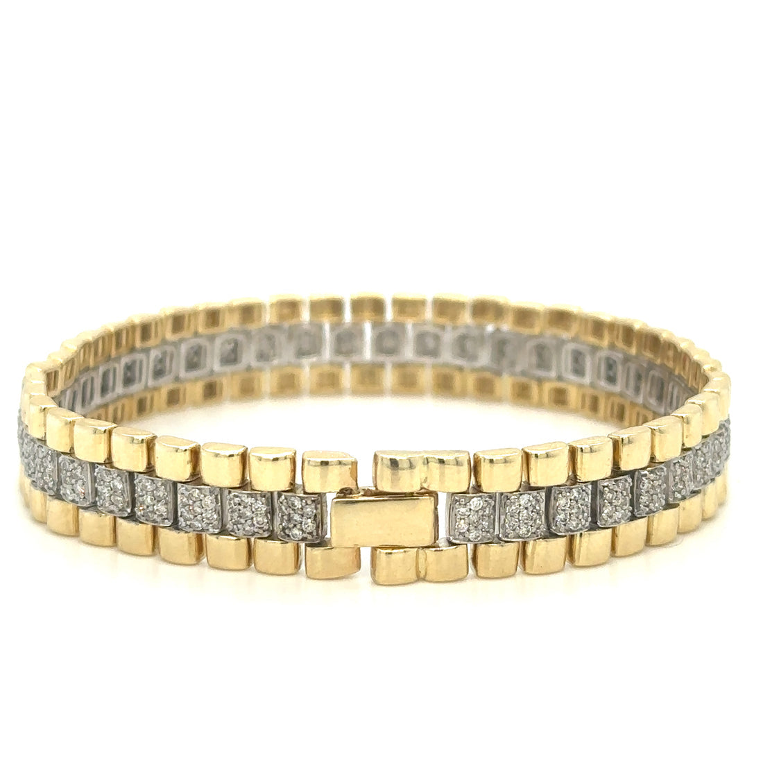 14kt White Gold Diamond Bracelet