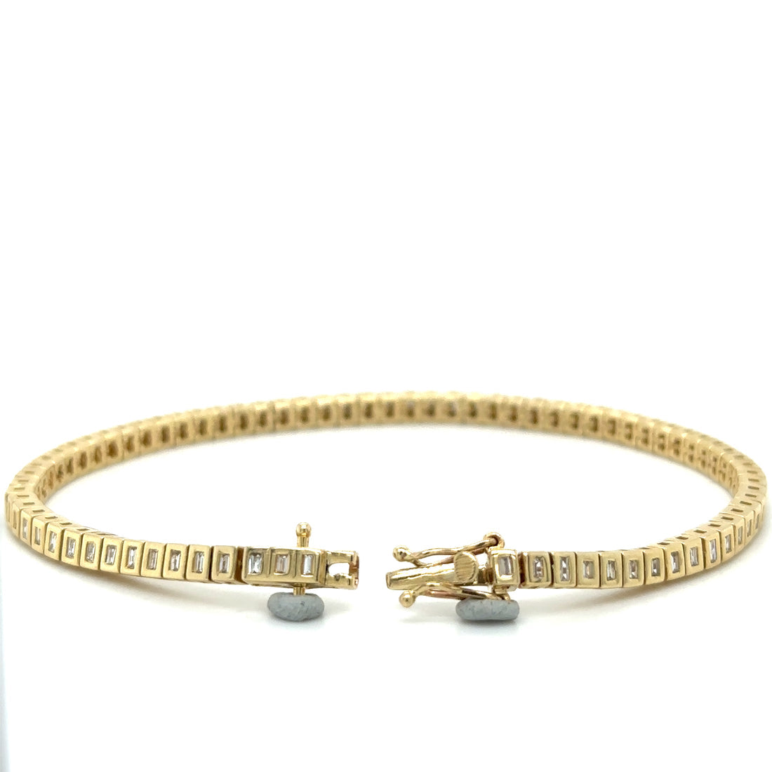 Baguette Diamonds Tennis Bracelet