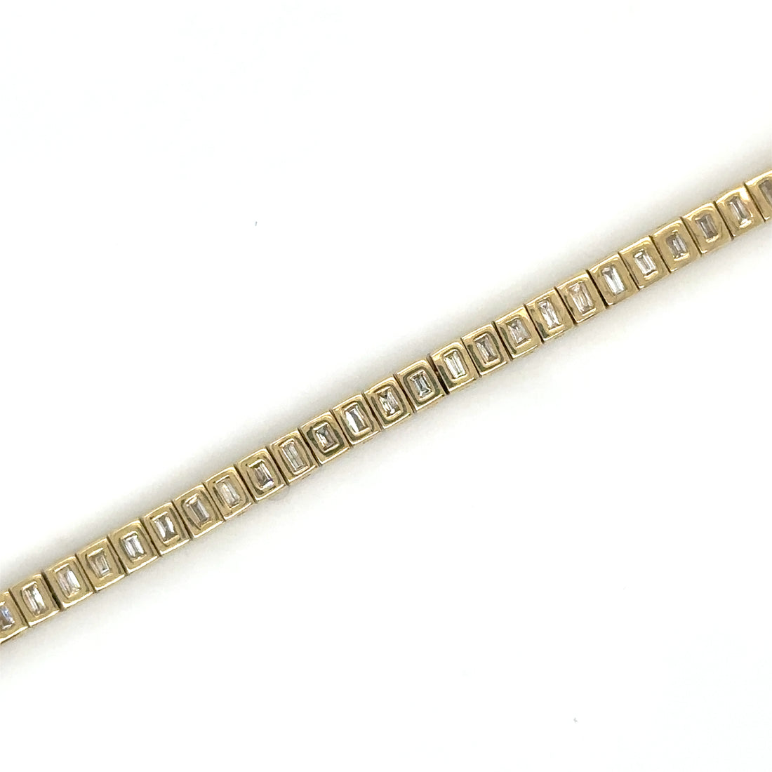 Baguette Diamonds Tennis Bracelet
