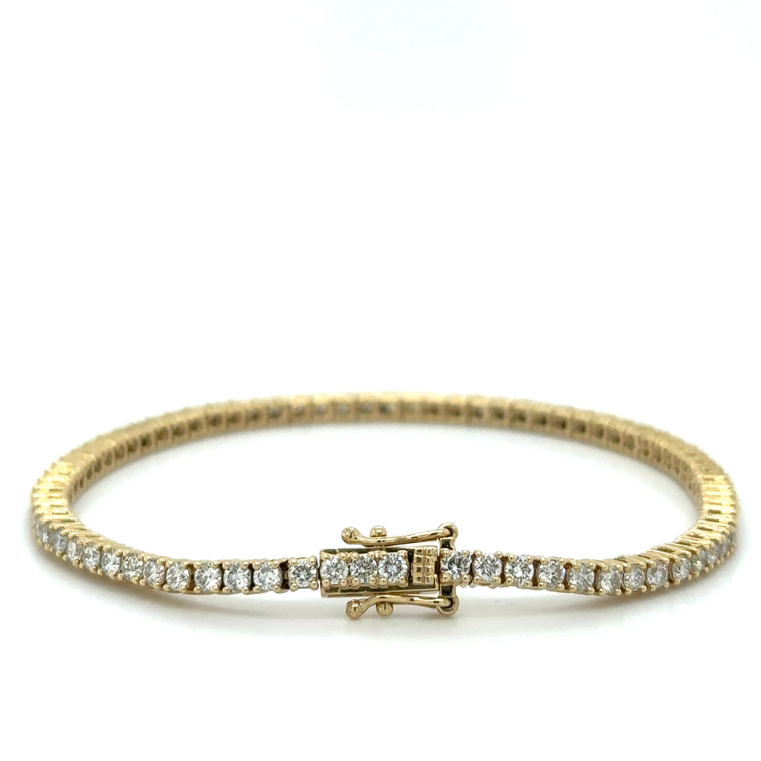 Diamond Bezel Tennis Bracelet