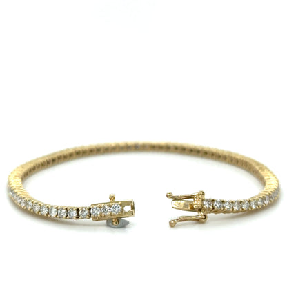 Diamond Bezel Tennis Bracelet