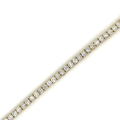 Diamond Bezel Tennis Bracelet