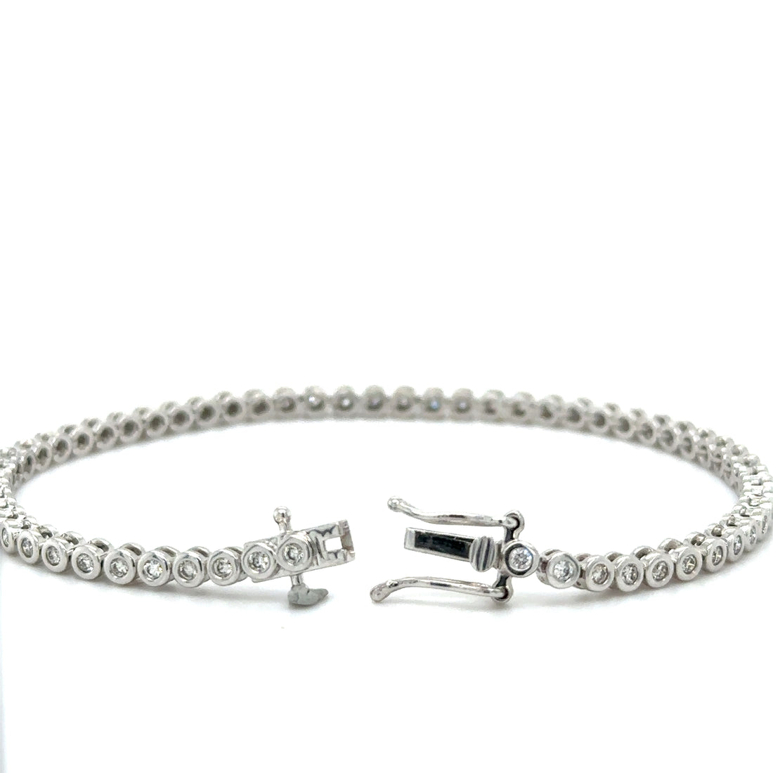 Diamond Bezel Tennis Bracelet