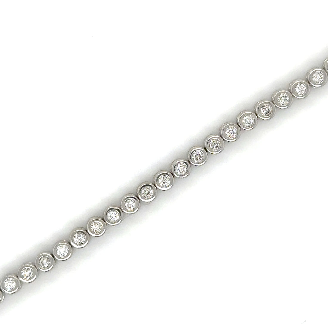 Diamond Bezel Tennis Bracelet