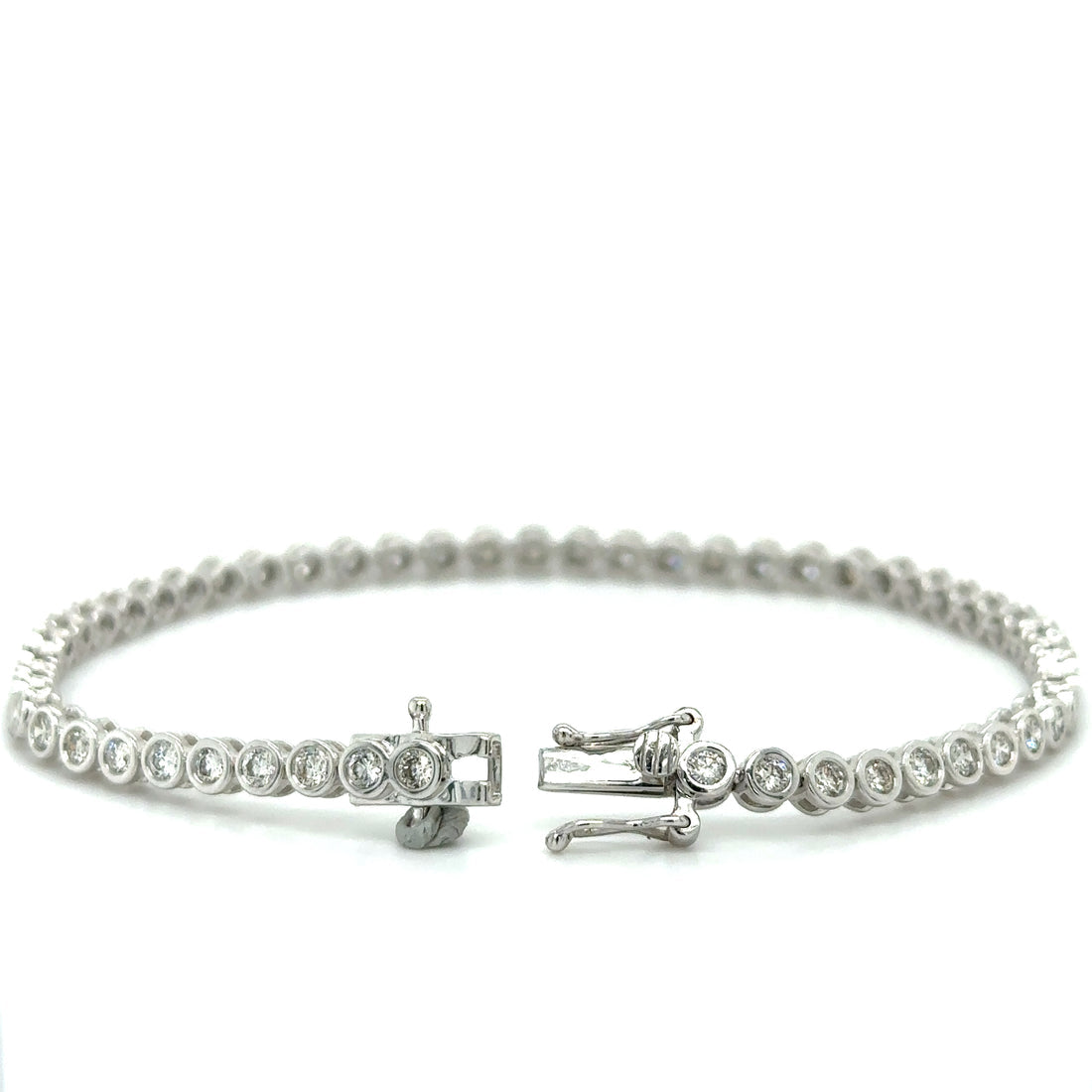 Diamond Bezel Tennis Bracelet