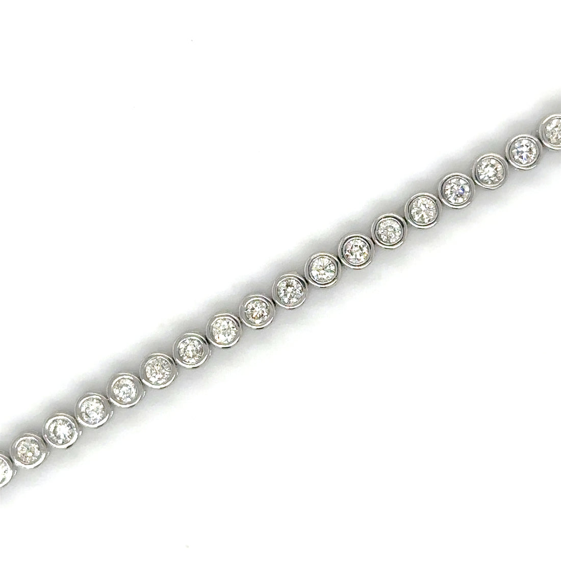 Diamond Bezel Tennis Bracelet