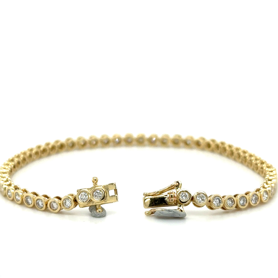 Diamond Bezel Tennis Bracelet