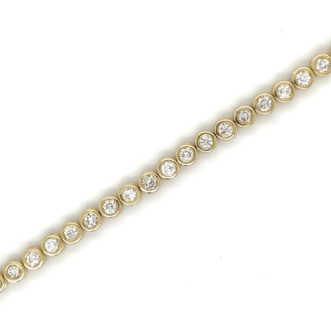Diamond Bezel Tennis Bracelet