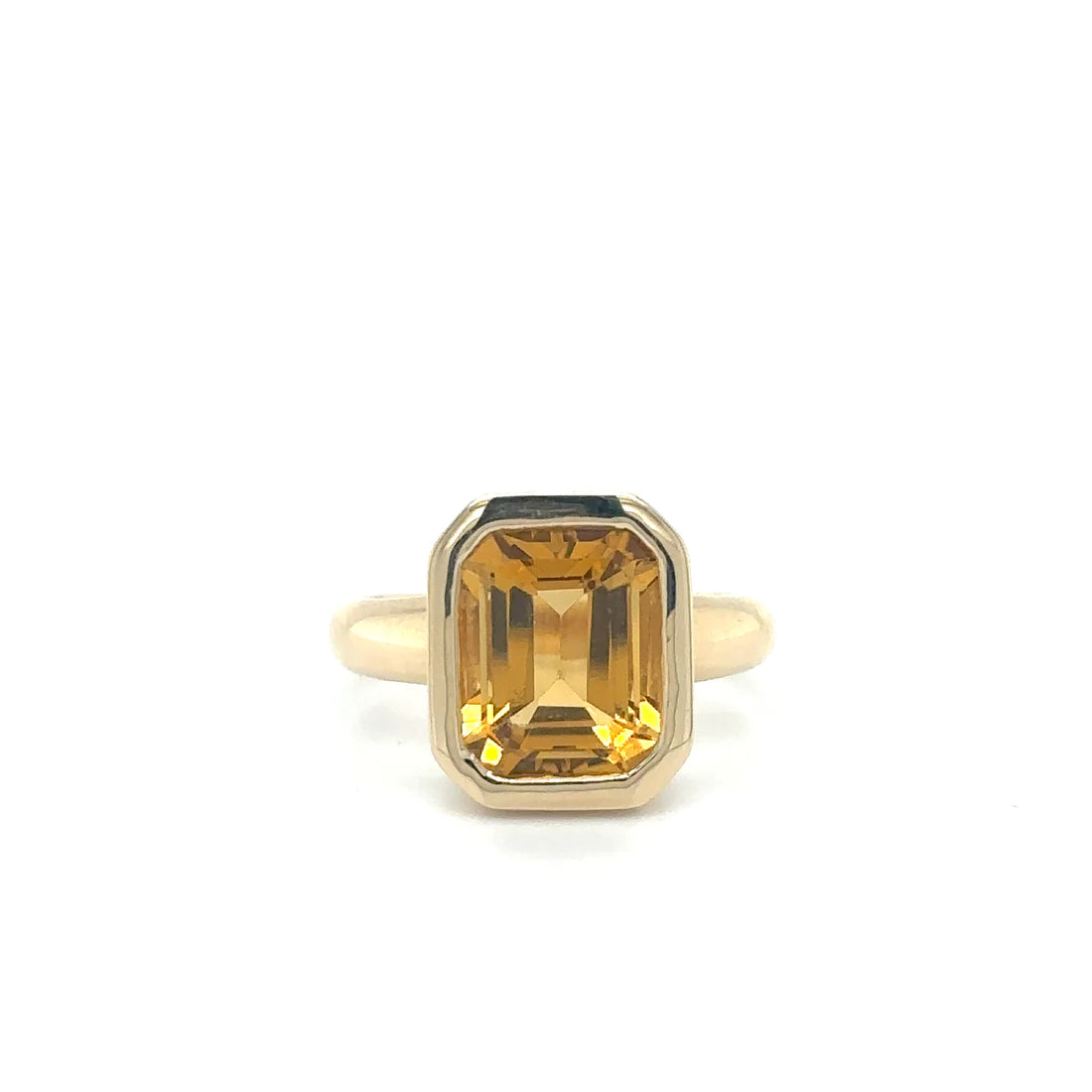 14kt Yellow Gold Citrin Ring