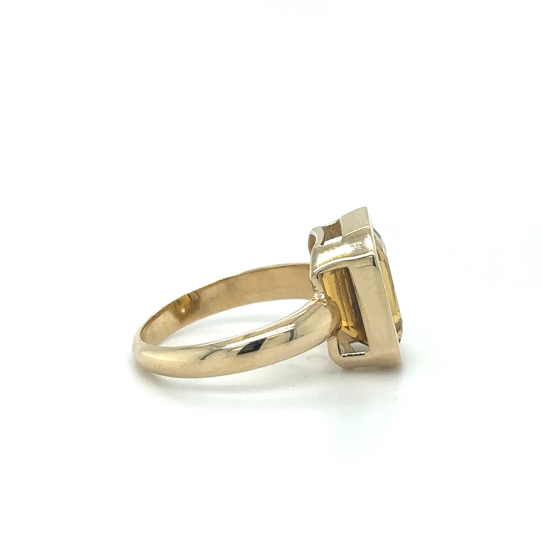14kt Yellow Gold Citrin Ring
