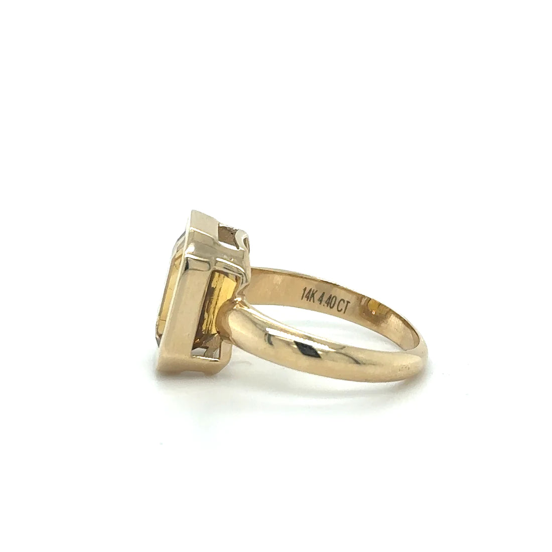 14kt Yellow Gold Citrin Ring