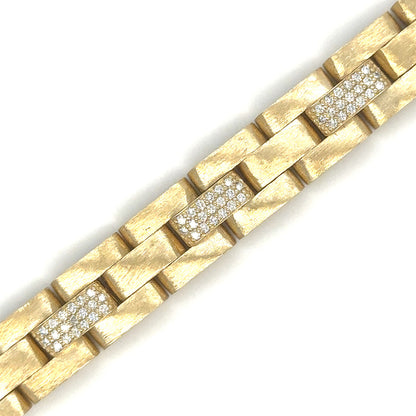 Matte Finish Diamond Bracelet