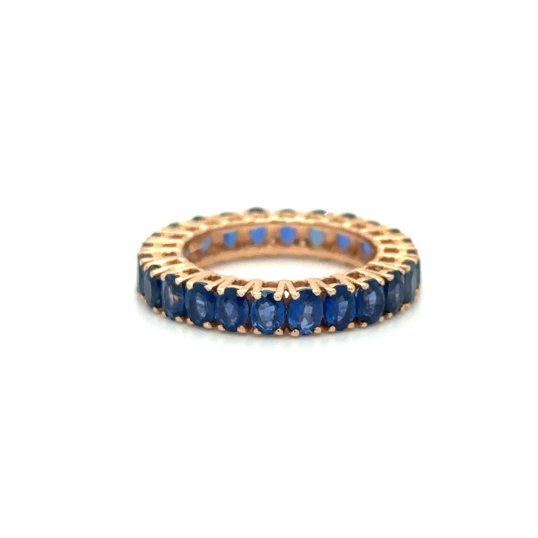 18kt Rose Gold Sapphire Ring