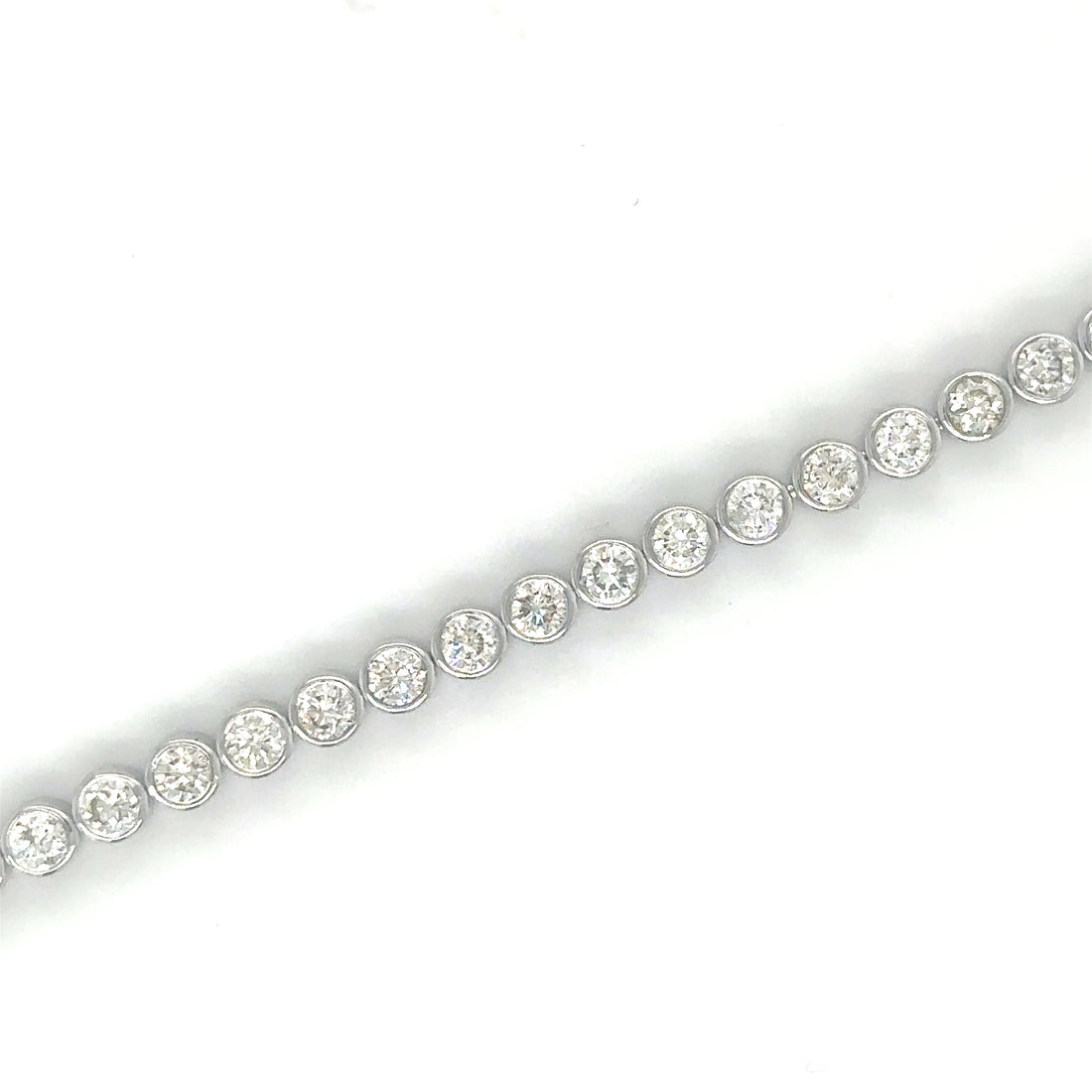 Bezel Tennis Bracelet