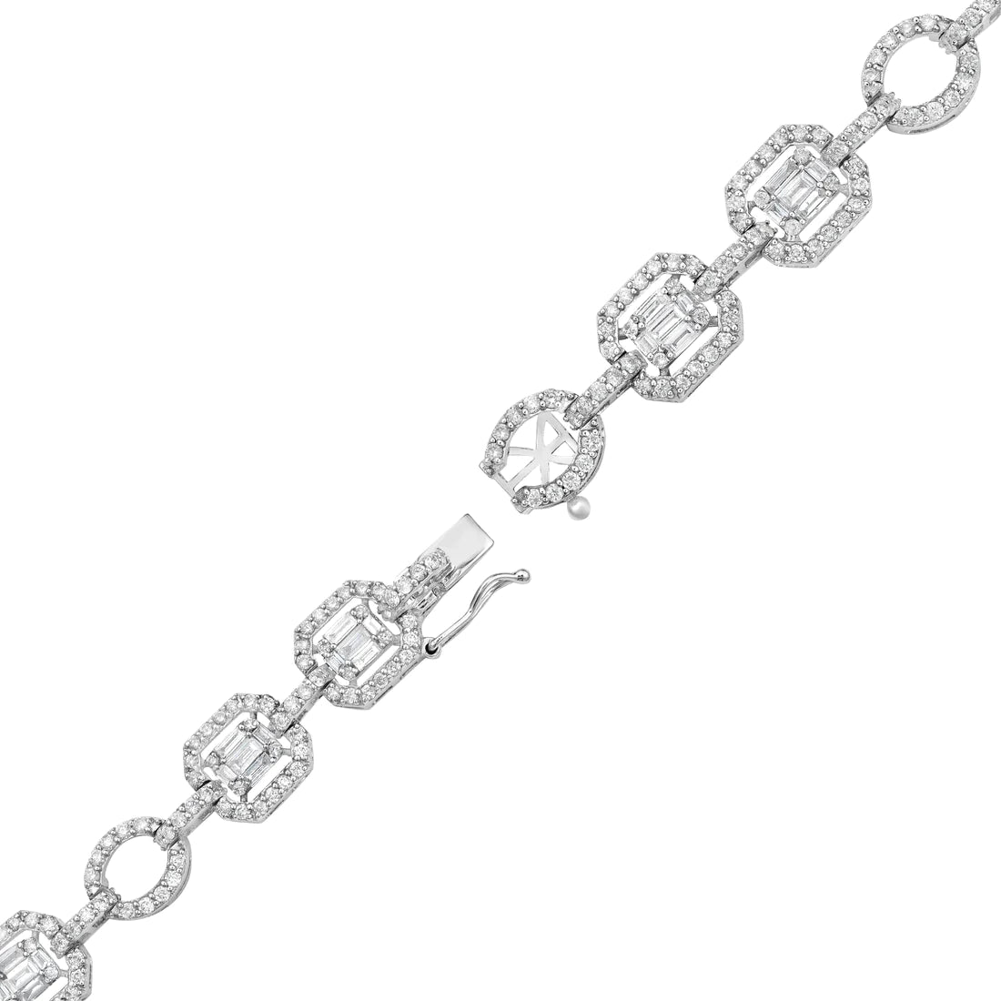 18k White Gold Diamond Necklace