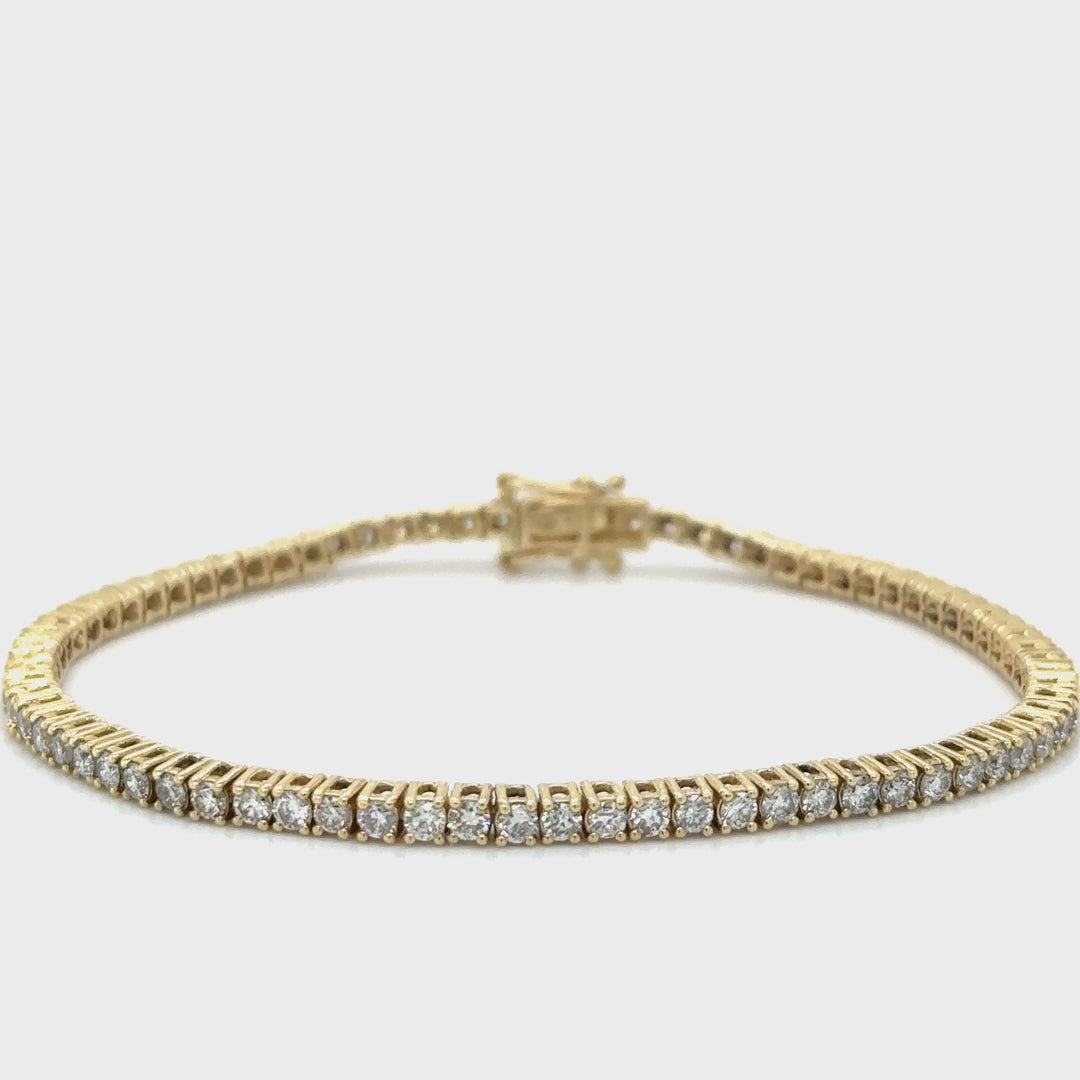 Diamond Bezel Tennis Bracelet