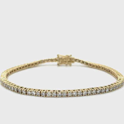 Diamond Bezel Tennis Bracelet