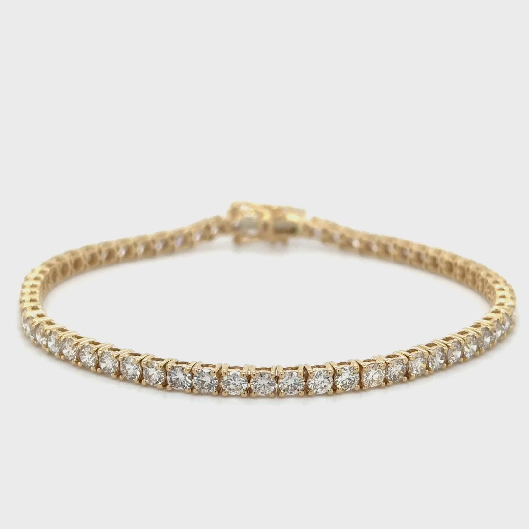 Diamond 4 Prong Tennis Bracelet