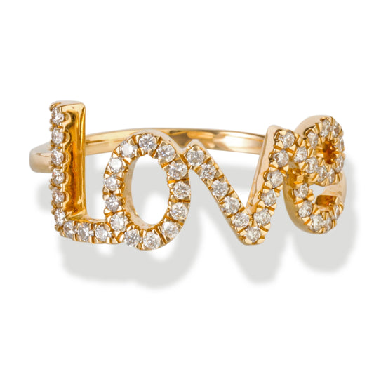 Diamond Love Ring 14kt Diamond