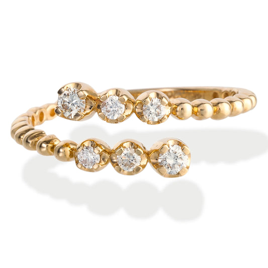 Diamond Ring Band 14kt Gold