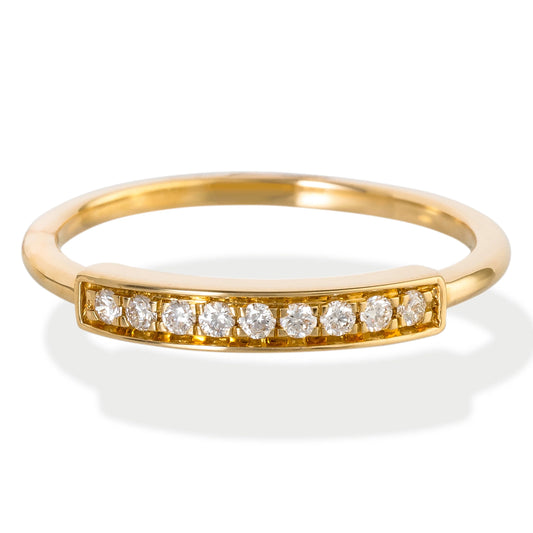 Diamond Bar Ring 14kt Gold