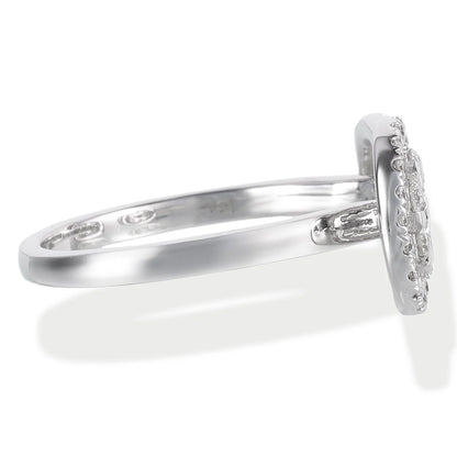 Diamond Ring 14kt White Gold Ring