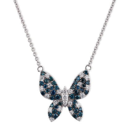 Diamond Butterfly Necklace