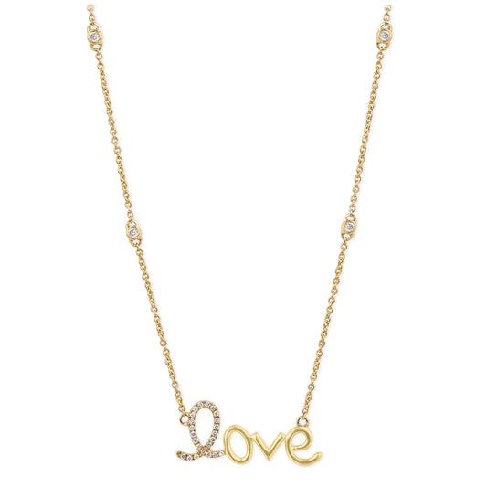 Diamond Love Necklace