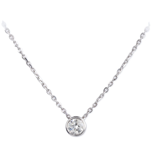 Diamond Round 1 Pcs Necklace