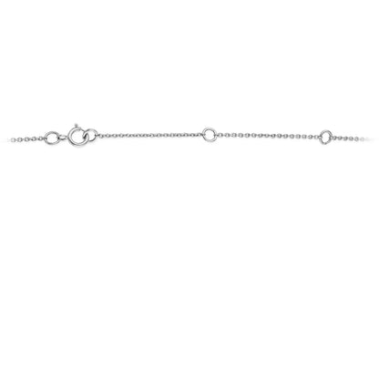 Diamond Curved Bar Necklace