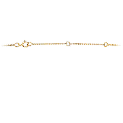 Diamond Curved Bar Necklace