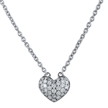 Diamond Heart Shape Necklace