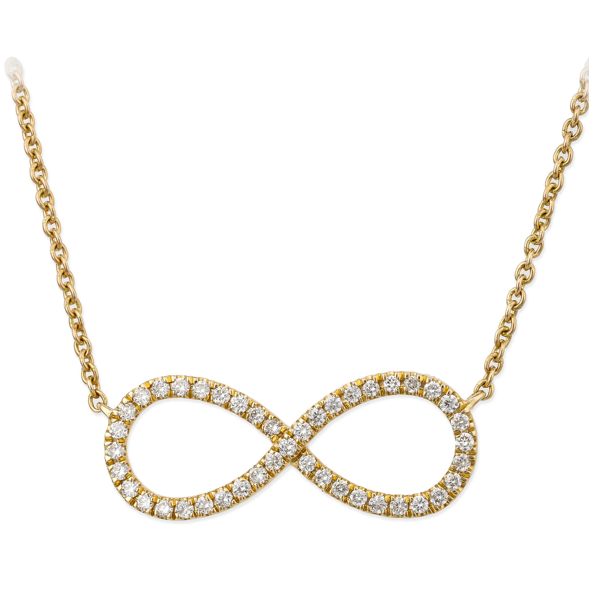 Diamond Infinity Necklace