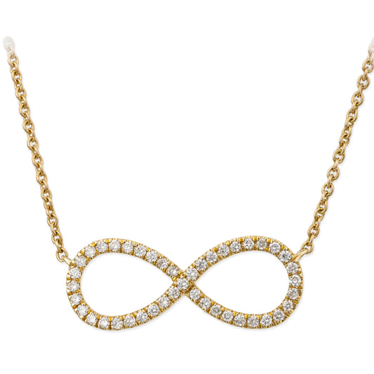 Diamond Infinity Necklace